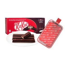 雀巢(Nestle) 进口奇巧kitkat 黑巧克力威化饼干 纯可可脂 休闲零食 盒装45g*16条+凑单品