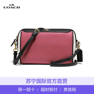 COACH 蔻驰 迷你波士顿 女士单肩斜跨包