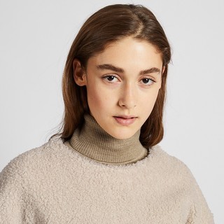 UNIQLO 优衣库 418285 女士摇粒绒套头衫