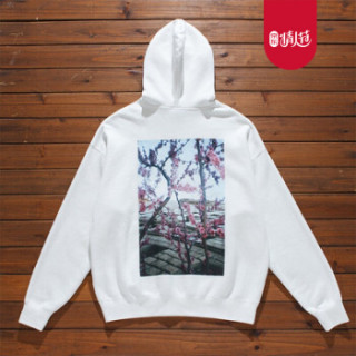FEAR OF GOD fog 潮牌 复线19AW花卉印花 卫衣 男 白色 M