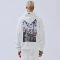 FEAR OF GOD fog 潮牌 复线19AW花卉印花 卫衣 男    白色 M