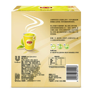 Lipton 立顿 茉莉花茶袋泡茶鲜花窨制下午茶2g*100包自制茉香奶茶