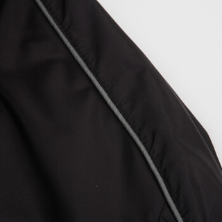PRADA普拉达 19春夏新款 男士黑色锦纶隐藏式拉链轻薄夹克 SGB009S191Q04 F0002 52码