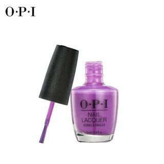 OPI-指甲油（情醉流苏紫）15ml 显色持久健康不可撕指甲油