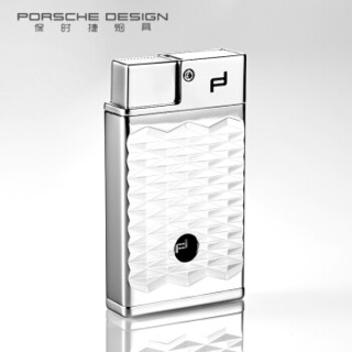 德国保时捷 （PORSCHE DESIGN）雪茄防风打火机点烟器充气打火机双焰直冲情人节生日礼物P3631.B