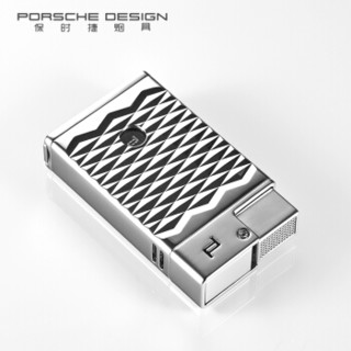 德国保时捷 （PORSCHE DESIGN）雪茄防风打火机点烟器充气打火机双焰直冲情人节生日礼物P3631.B