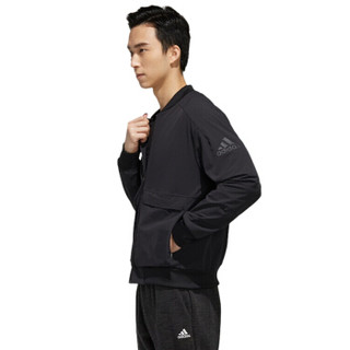 阿迪达斯 ADIDAS 男子 运动型格 O1 JKT BOMB 运动 夹克/风衣 EH3750   S码