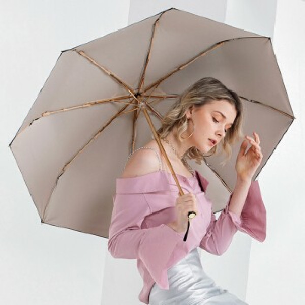 商品feinuo 菲诺 三折黑胶太阳伞