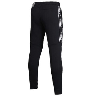 彪马 PUMA 男子 针织长裤 Amplified Pants FL 运动裤 580950 01黑色抓绒 L码