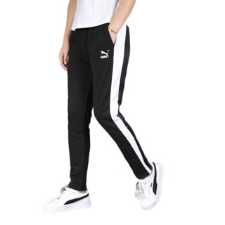 彪马 PUMA  女子 生活系列 Classics T7 Track Pant FT  针织长裤 595961 01黑色 S码