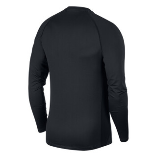 耐克NIKE 男子 紧身衣 健身 NP TOP LS SLIM 长袖T袖 BV5595-010黑色L码