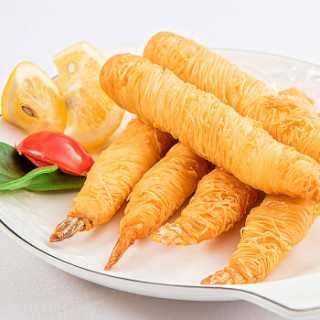 极地湾 冷冻千丝万缕面线虾 260g 10只 袋装 自营海鲜水产 煎炸小食