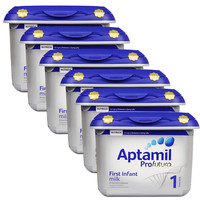 Aptamil 英国爱他美 奶粉白金版1段 800g/罐 适合0-6个月 多规格可选 6罐