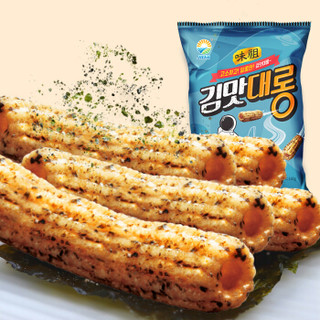 韩国进口 九日(jiuri) 味祖炒年糕条（海苔味）100g*2包