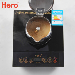 Hero 摩卡壶 不锈钢咖啡壶 家用意式煮咖啡机