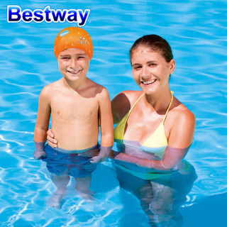 Bestway百适乐 迪士尼（Disney）NEMO泳帽硅胶防水儿童游泳帽（适合3岁以上） 自驾游装备91106