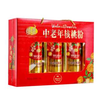 礼盒装维维中老年核桃粉送礼佳品营养谷物早餐核桃粉精装礼盒600g