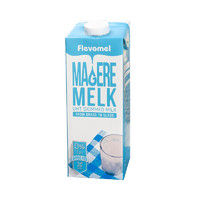 Flevomel 风车牧场 脱脂高钙纯牛奶 1L*2盒
