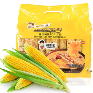 HONGWEI 弘威 潮麦 港式火锅面条 方便速食凉拌面   香甜玉米面750g