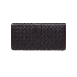 BOTTEGA VENETA 134075-V001N 羊皮编织长款钱包 *2件