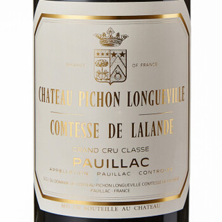 法国原瓶进口红酒 碧尚女爵酒庄干红葡萄酒2010 750ml Pichon Comtesse de Lalande