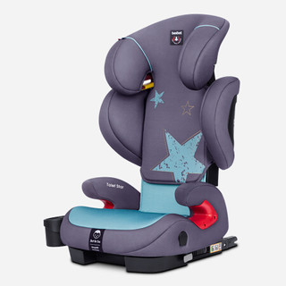 贝思贝特汽车儿童安全座椅坐垫3-12岁isofix 智慧星 幸运星 *2件