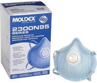 Moldex 2300N95 2300 系列 N95 Particulate *器，中号/大号，10/盒