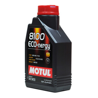 欧洲进口 摩特（Motul）全合成润滑油 8100 ECO NERGY  5W-30 SL级 1L