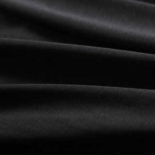金三塔真丝抽皱高领针织打底衫YZW0732 黑色7100 M