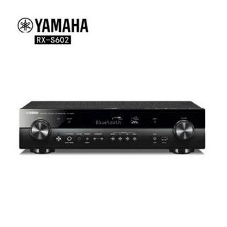 雅马哈（YAMAHA）RX-S602 音响音箱 家庭影院 功放 5.1声道数字功率放大器 蓝牙/WIFI 黑色