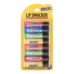 Lip Smacker M＆M 润唇膏，8支装