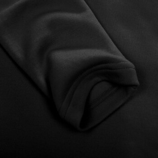 韩彩（HACAI）保暖内衣女士加厚莫代尔拉绒保暖套装 黑色 165/90(L)