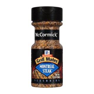 美国进口 McCormicK 味好美蒙特利牛排调料 黑胡椒意大利面调味品 烤肉烤鱼煎烤烹炸西餐腌料  96g