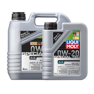 LIQUI MOLY 力魔 特技AA 0W-20 SN 全合成机油 4L+1L装