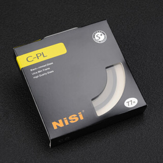 NiSi 耐司 CPL 77mm 圆形偏光镜  增加饱和度 提高画质 玻璃材质 单反滤镜 风光摄影