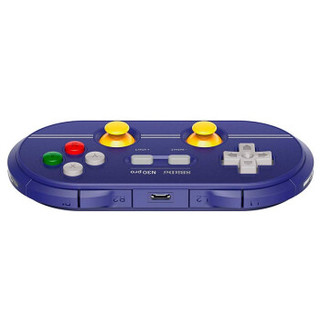 8BITDO 八位堂 N30Pro2 蓝牙游戏手柄 支持NS电脑手机 震动体感连发 深蓝色 C版