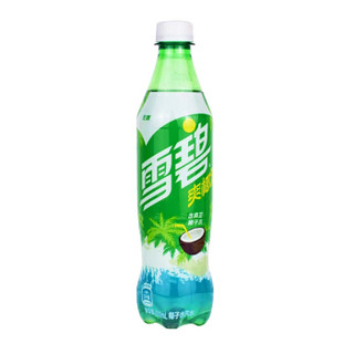 可口可乐 Coca-Cola 雪碧 无糖 雪碧爽椰派 汽水 500ml*12瓶 / 整箱装