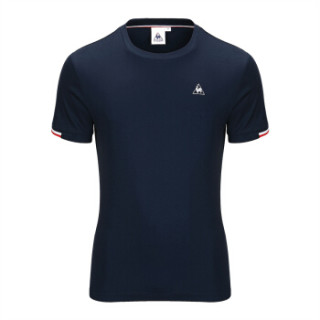 商品le coq sportif/乐卡克 男圆领短袖t恤 cb-0123191 藏青-nvy m