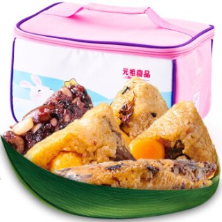 元祖ganso端午节粽子礼盒装龙粽五福粽子