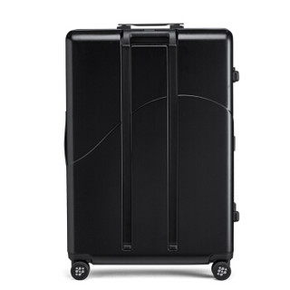 新秀丽旗下 卡米龙拉杆箱行李箱男旅行箱女可称重托运箱简约纯色流线设计框架箱TB6酷黑色28英寸