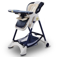 Pouch 帛琦 宝宝餐椅多功能轻便可折叠便携式餐桌椅椅子儿童餐椅 K05