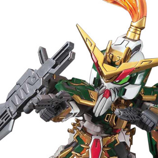 BANDAI 万代 高达Gundam拼插拼装模型玩具 三国创杰传 SD BB战士 Q版 黄忠力天使高达 5057819