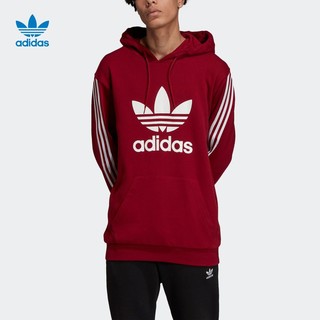 adidas 阿迪达斯 FL8909 三叶草ADICLLU 男装连帽套头卫衣