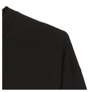 HUF 男士黑色长袖T恤 TS00654-BLACK-S