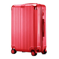爱路思（AIRCROSS）22英寸拉杆箱 轻盈抗摔行李箱男女学生旅行箱密码箱万向轮登机箱皮箱 TX红色