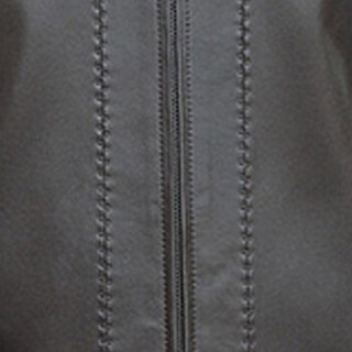 俞兆林（YUZHAOLIN）绵羊皮衣 男士大码翻领薄款夹克外套5017-1522-1深棕色4XL