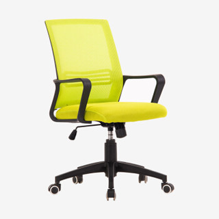 双箭 电脑椅 办公家具网布办公椅 职员椅 会议椅 前台椅 接待椅 访客椅 家用转椅 绿色 SJ--CY904