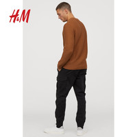 H&M  0765362__5 男士圆领针织衫