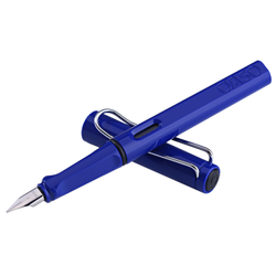 毕加索优尚007  钢笔 明尖铱金钢笔 宝蓝色 F尖0.5mm *6件