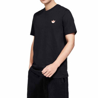 阿迪达斯  ADIDAS  三叶草  男子  运动经典系列  LOGO SS TEE  运动  T恤  FK9984  XL码